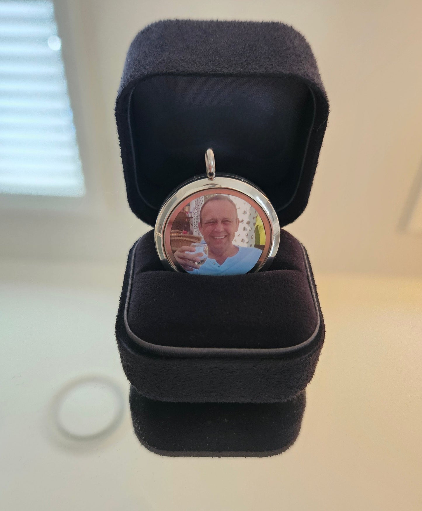 Memorial Locket (Rainbow Stainless Steel 20mm)