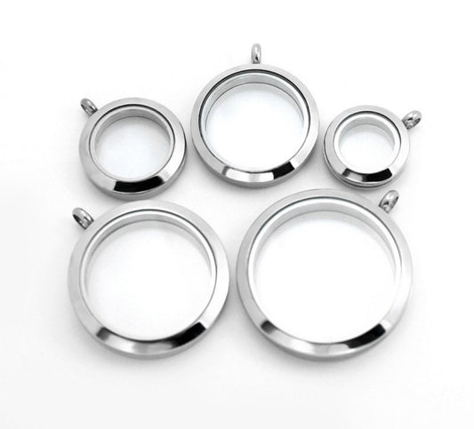 Memorial Locket (Stainless Steel 30mm)